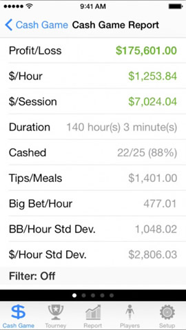 Poker Income Pro Tracker App